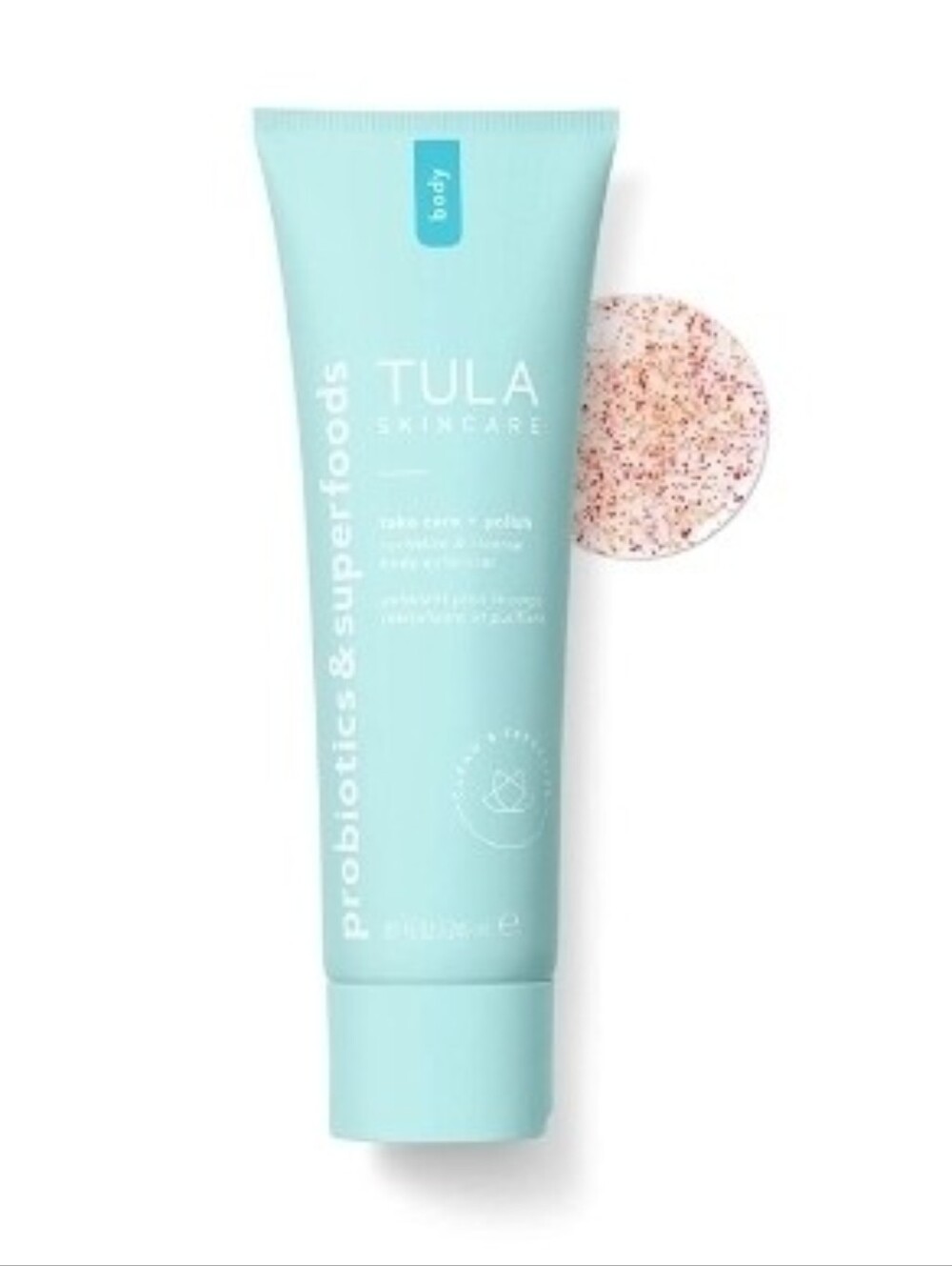 Tula Skincare Take Care + Polish Revitalize & Cleanse Body Exfoliator 8.1 oz NIB